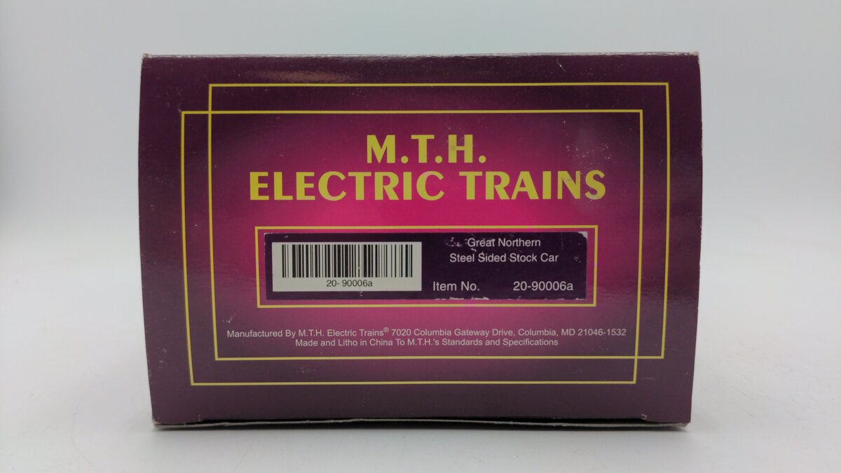 MTH 20-90006A Great Northern Stock Car EX/Box