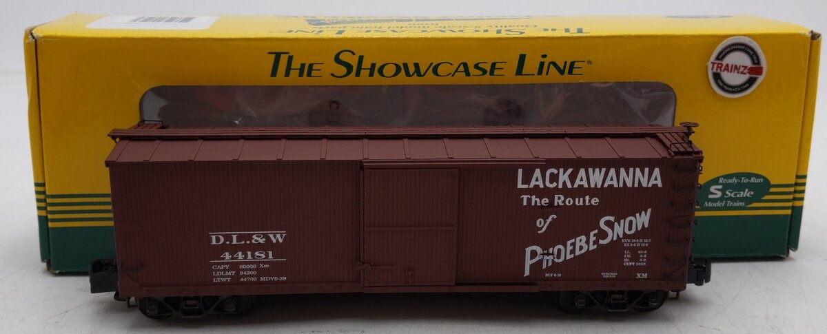 S-Helper 00546 S Scale Delaware, Lackawanna and Western Boxcar