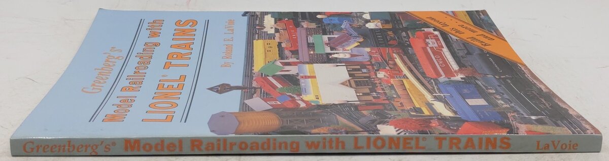 Greenberg's Model Railroading With Lionel Trains Paperback Book Roland E. LaVoie VG