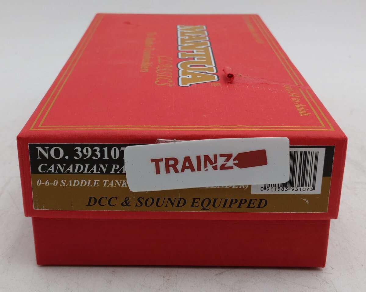 Mantua HO 393107 Canadian Pacific Steam Locomotive #55 LN/Box