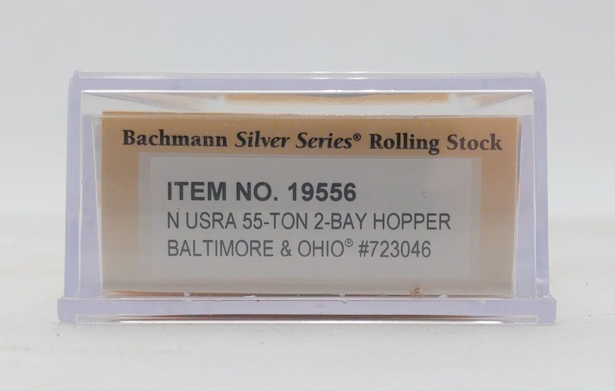 Bachmann 19556 N Baltimore & Ohio® USRA 55 Ton 2-Bay Hopper #723046
