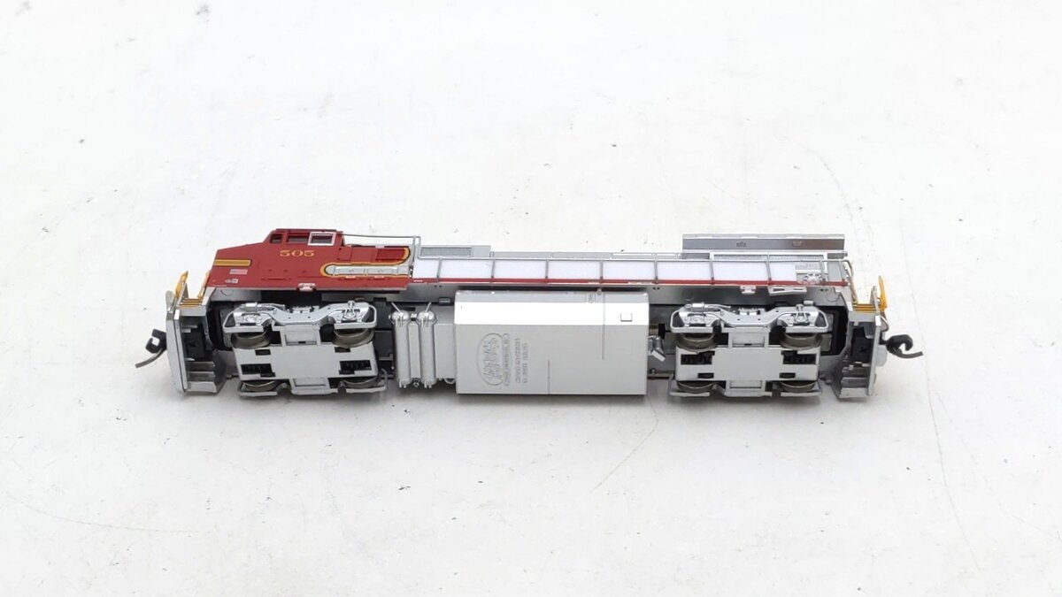 Atlas 40005177 N ATSF Dash 8-40BW Diesel Locomotive with DCC/Sound #505