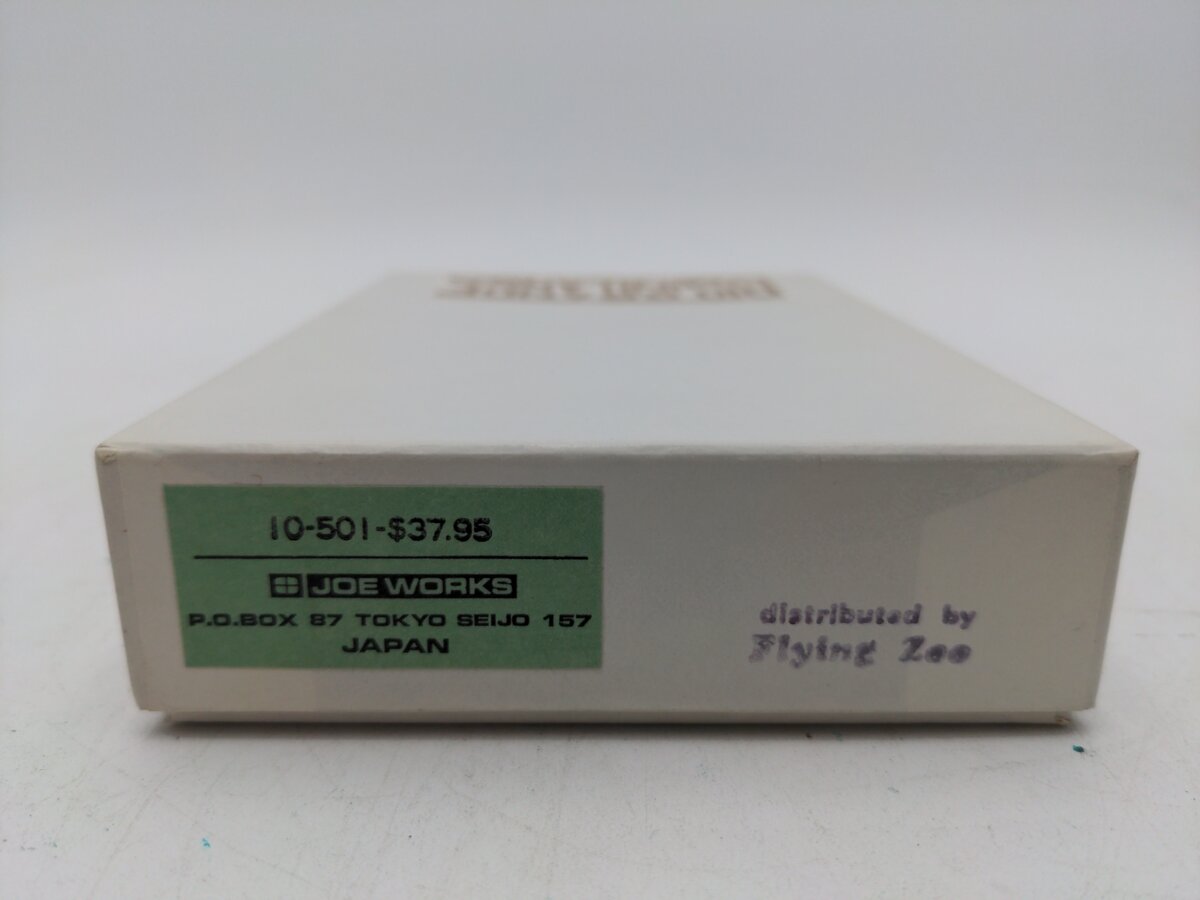 Joe Works 10-501 HO9 BRASS Denver & Rio Grande Coach Car Kit LN/Box