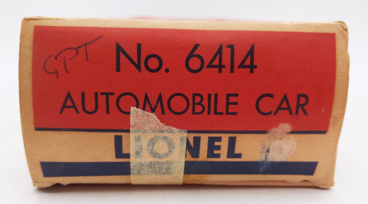 Lionel 6414 Vintage O Gauge Postwar Evans Autoloader with 4 Automobiles VG/Box