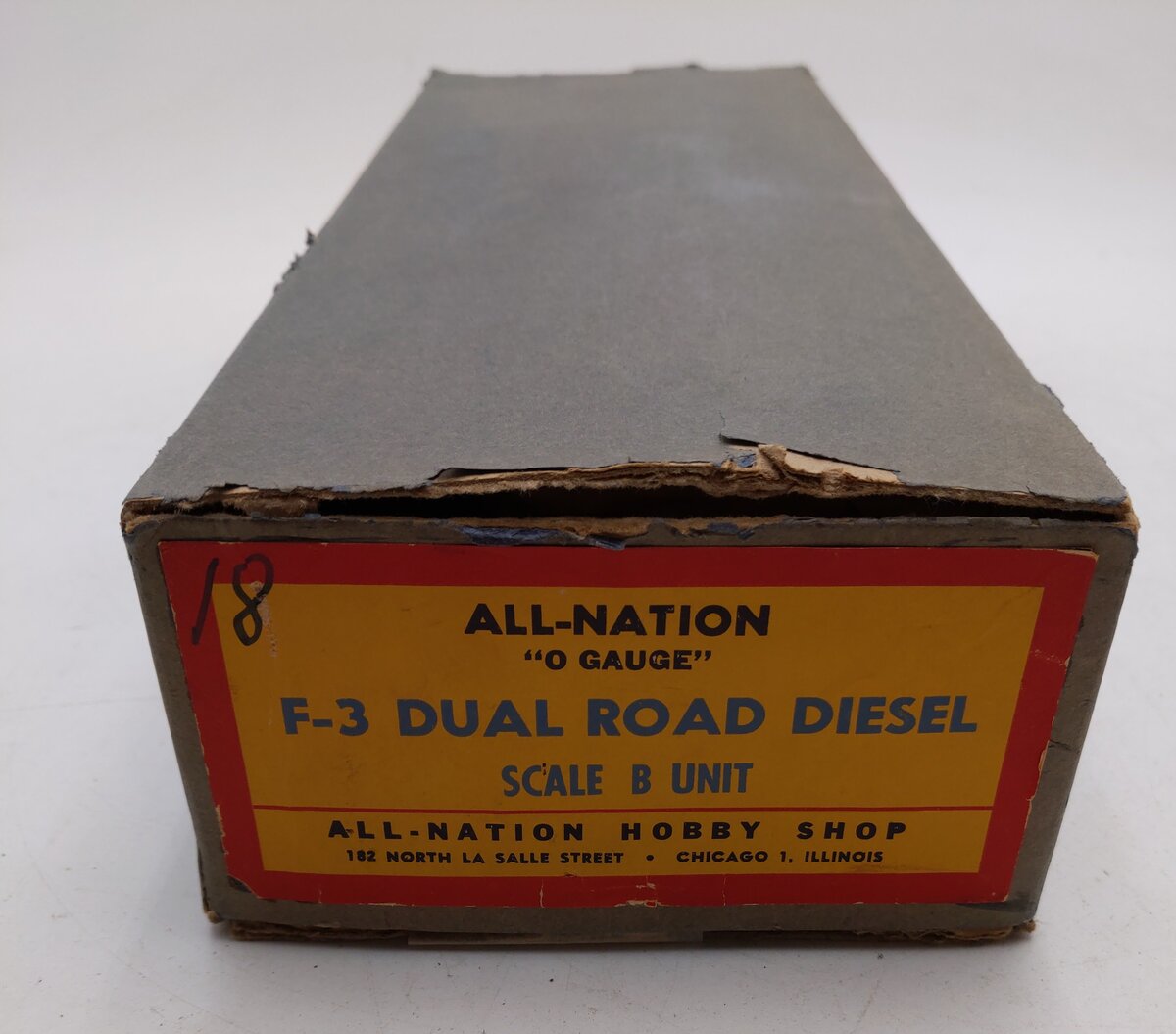 All-Nation O Gauge F-3 Dual Road Diesel B Unit Kit -Unassembled EX/Box