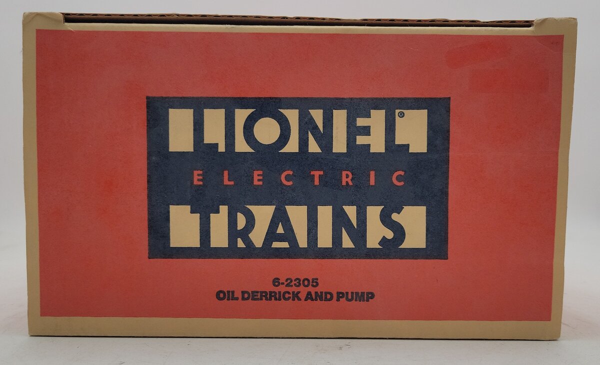 Lionel 6-2305 O Gauge Getty Operating Oil Derrick And Pump NIB