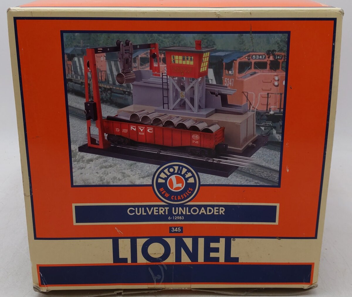 Lionel 6-12983 O Gauge Culvert Unloader - Conventional Version VG/Box