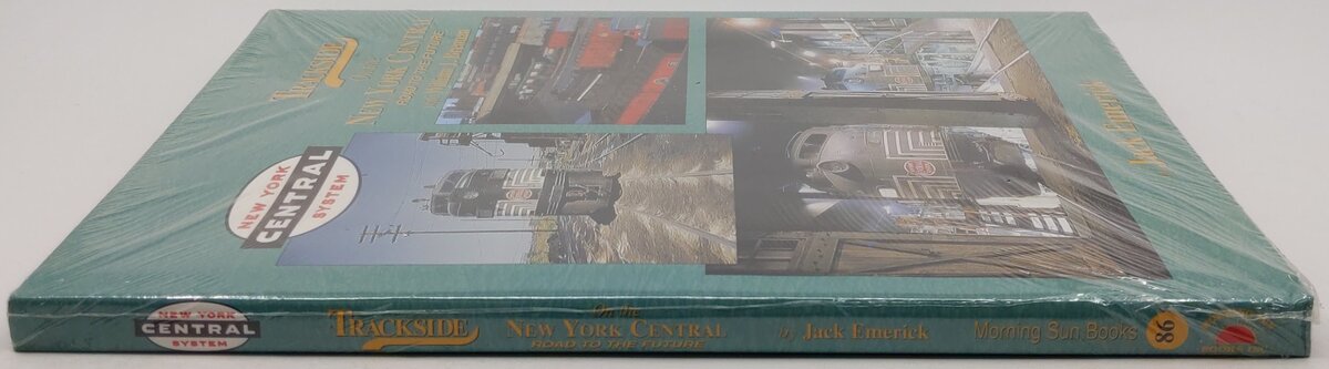 Trackside on the New York Central with William J. Brennan Hardcover Book MT