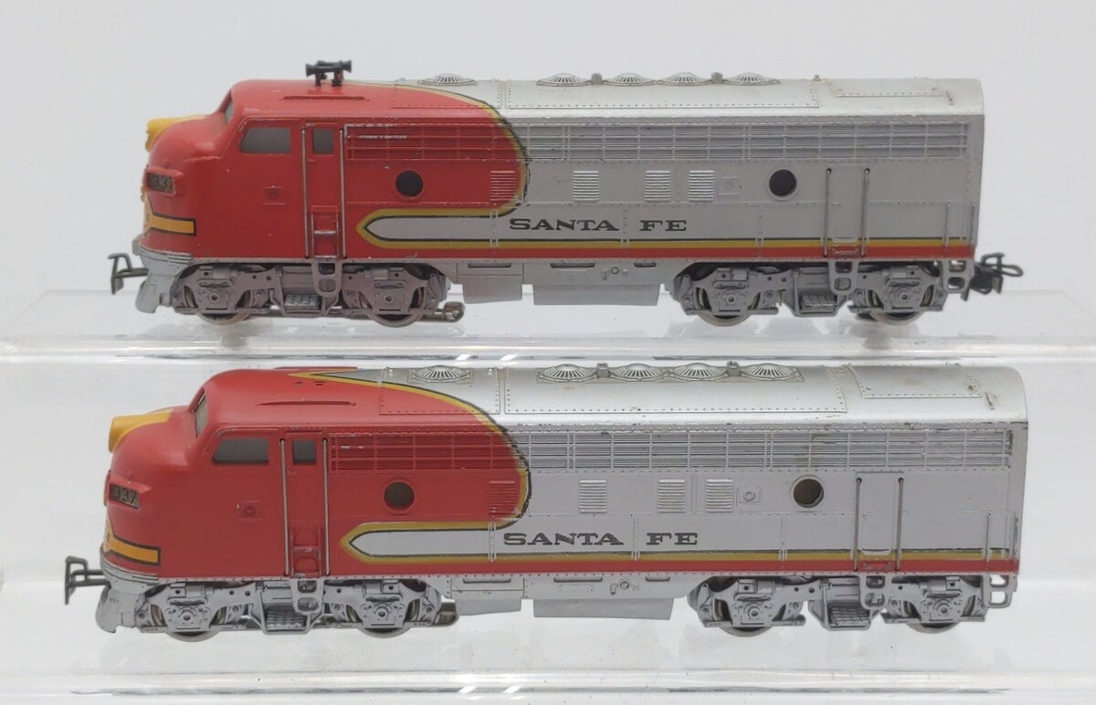 Marklin 4060 HO Santa Fe EMD F7 AA Diesel Locomotive Set #337 VG
