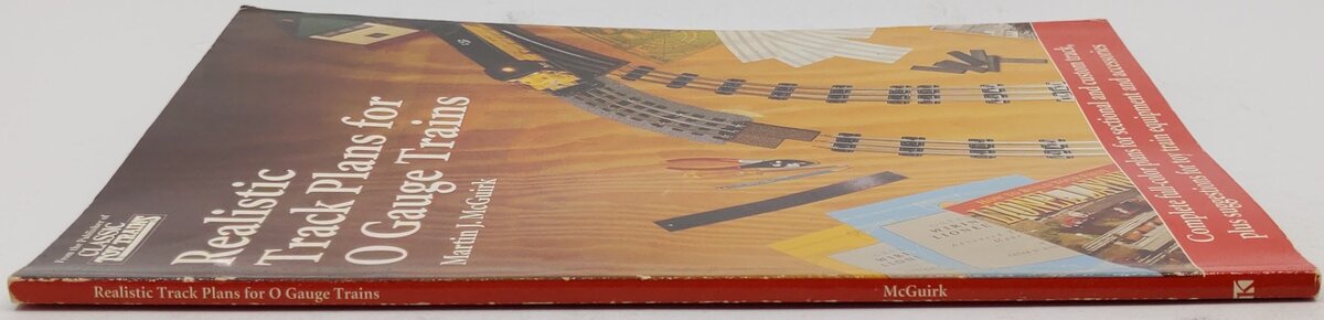 Realistic Track Plans for O Gauge Trains Paperback Book By Martin J. McGuirk VG