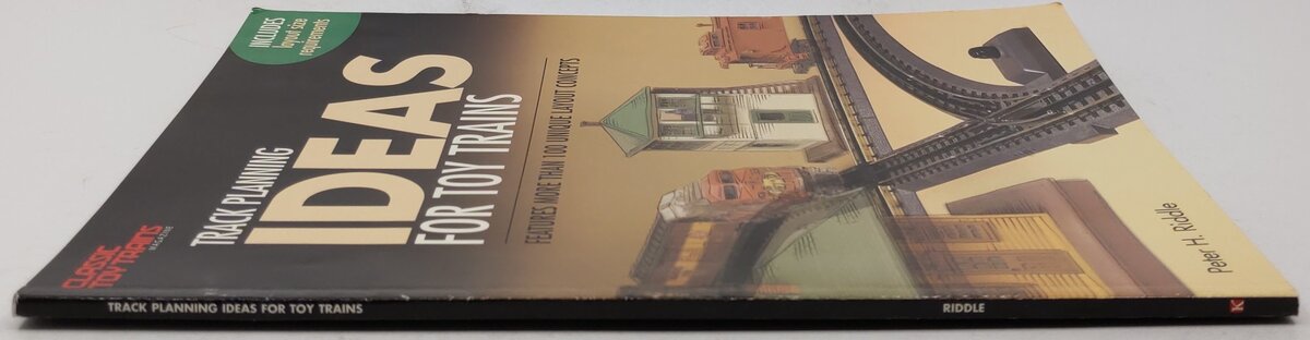 Track Planning Ideas for Toy Trains Paperback Book By Peter H. Riddle VG