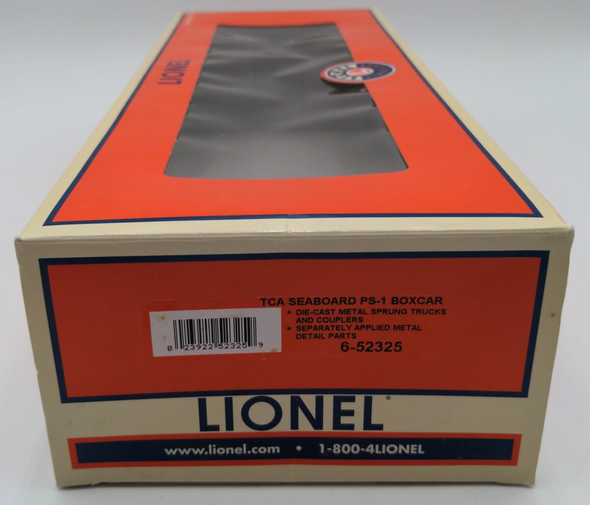 Lionel 6-52325 O Gauge Seaboard "Silver Comet" TCA PS-1 Box Car #24919 EX/Box