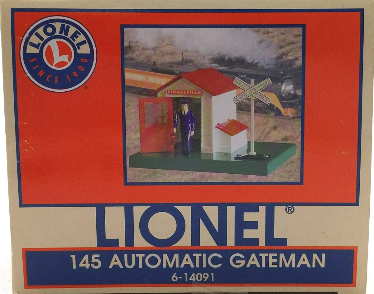 Lionel 6-14091 O Gauge #145 Operating Automatic Gateman