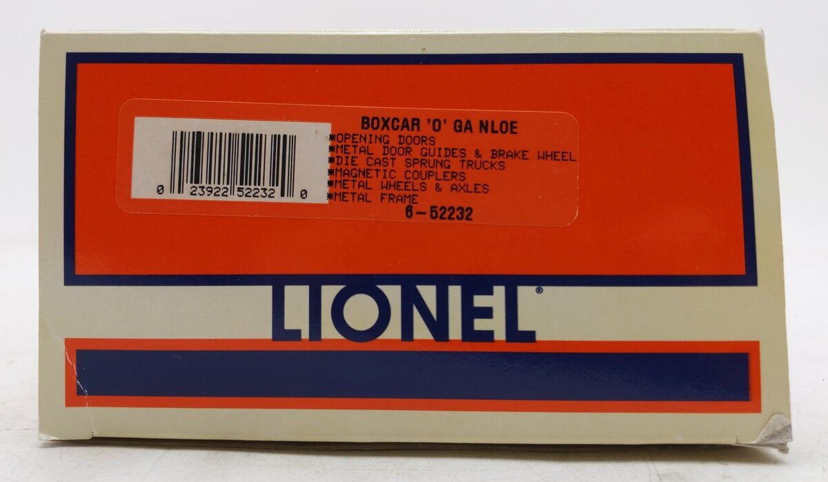 Lionel 6-52232 O Gauge NLOE-2001 Central Rrailroad of Long Island Boxcar #8301 LN/Box