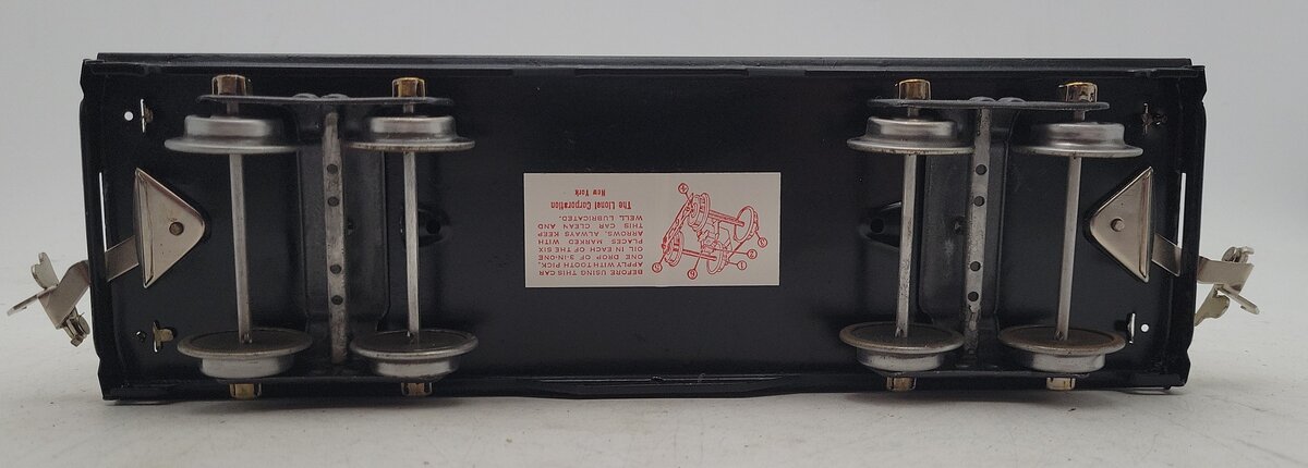 Lionel 514 Vintage Standard Gauge Tinplate Ivory/Peacock Refrigerator Car