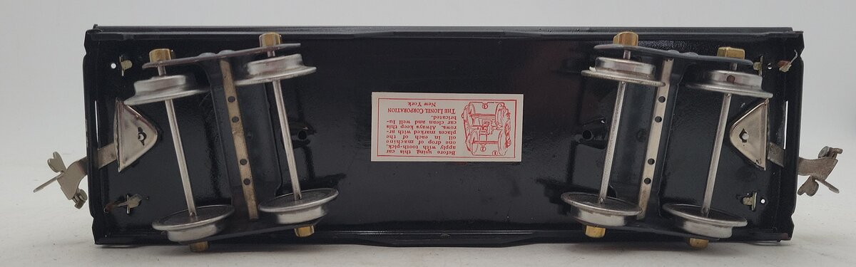 Lionel 514 Vintage Standard Gauge Tinplate Ivory/Peacock Refrigerator Car