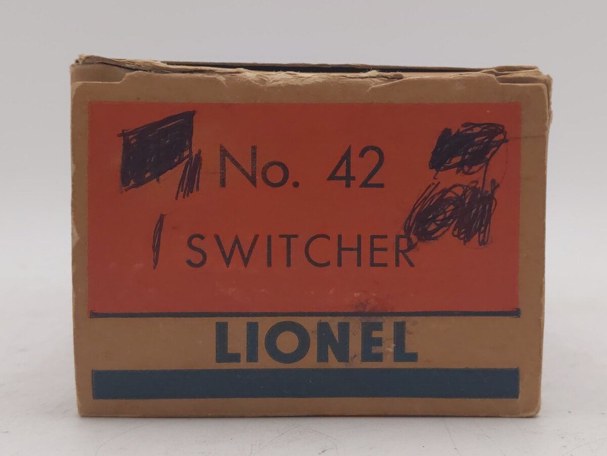 Lionel 42 Vintage O Picatinny Arsenal Switcher EX/Box