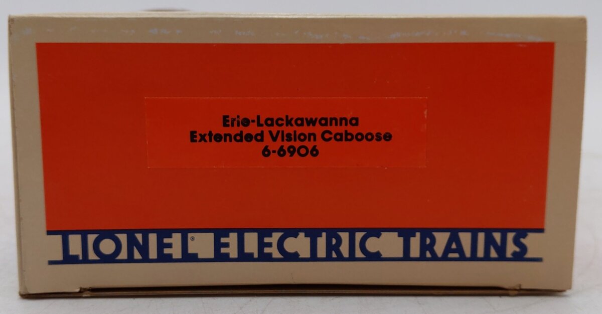 Lionel 6-6906 O Gauge Erie Lackawanna Extended Vision Caboose #6906 EX/Box