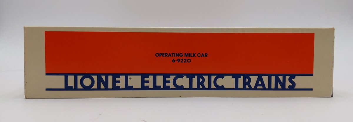Lionel 6-9220 O Gauge Borden Operating Milk Car #9220 with Platform NIB
