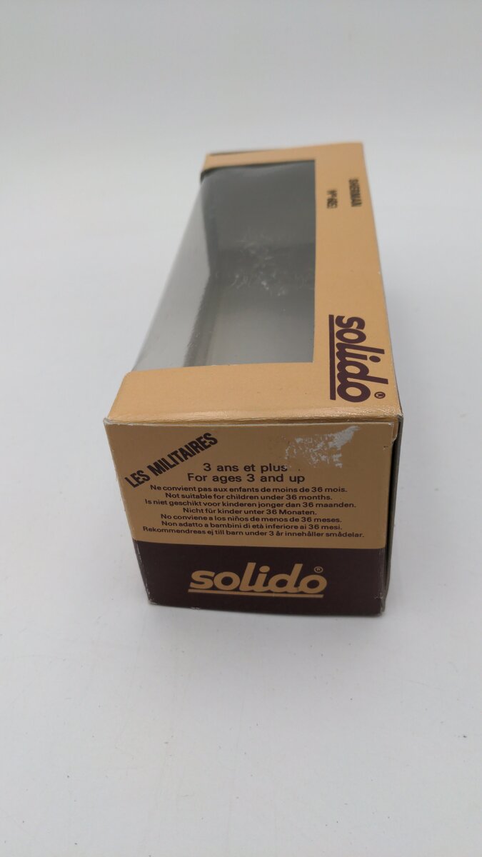 Solido 6053 1:50 Scale Green Sherman Tank Collection Militaire II Diecast EX/Box