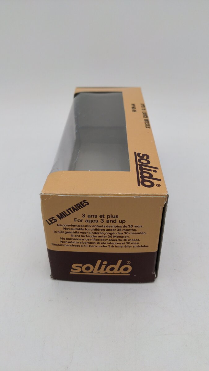Solido 6066 1:50 Scale AMX 10 Lance Missile Launcher Diecast W/2 Plastic Figures LN/Box