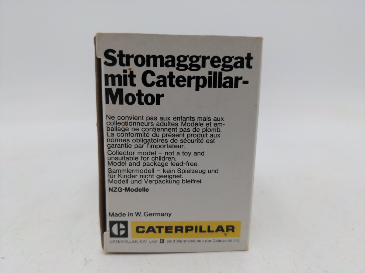 NZG 210 1:50 Caterpillar Generator Set w/CAT Diesel Engine EX/Box
