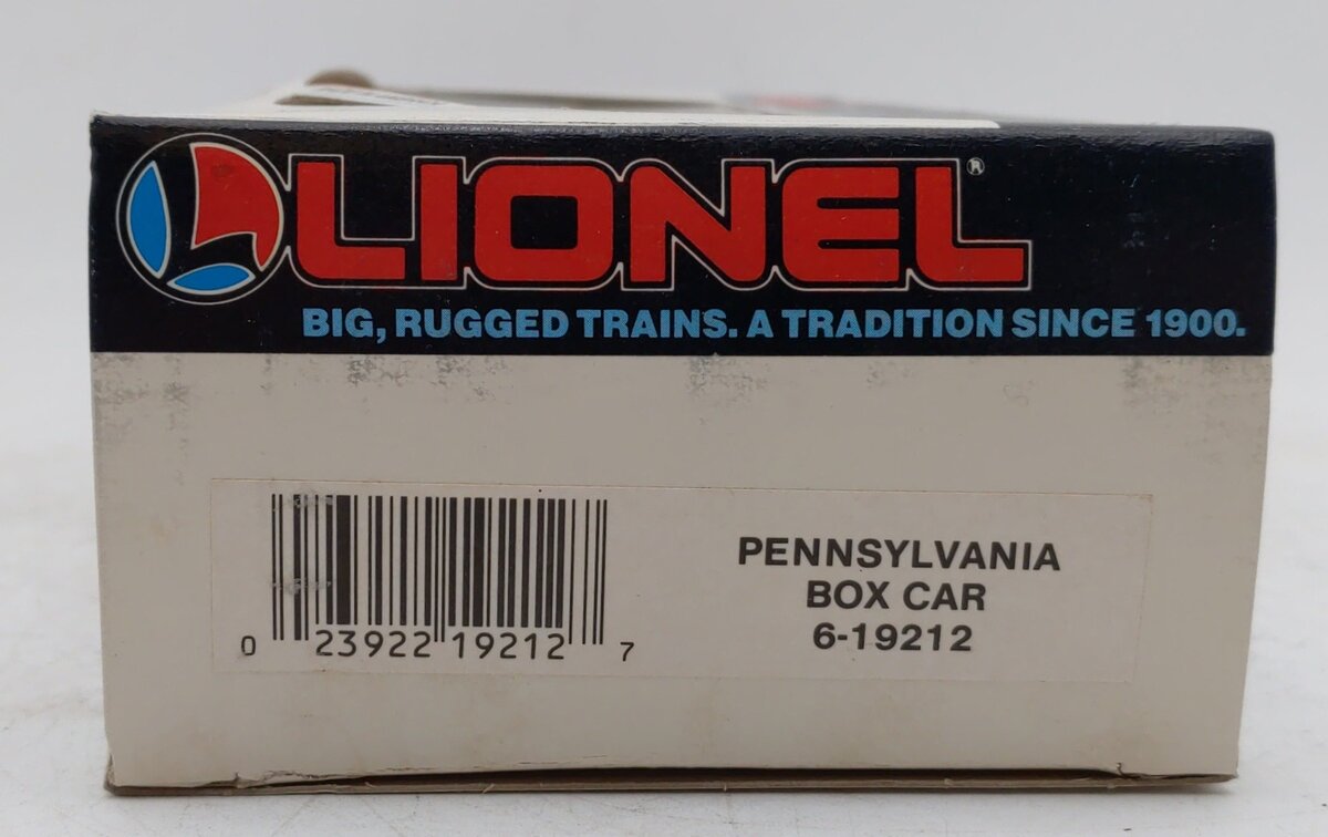 Lionel 6-19212 O Gauge Pennsylvania Railroad Boxcar #19212 EX/Box