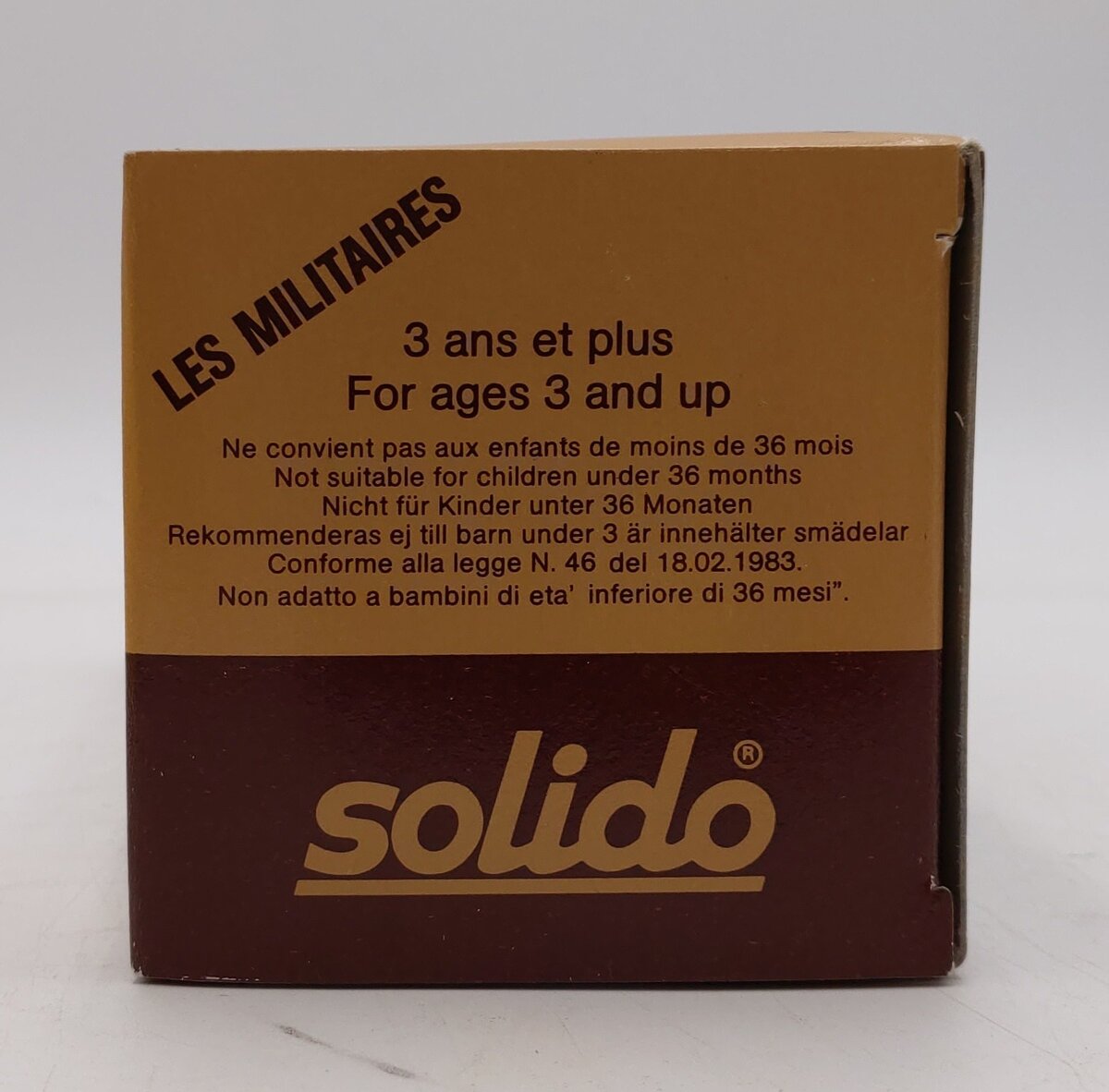 Solido Collection Militaire I 1:50 Scale C 4 Ambulance #6020 LN/Box