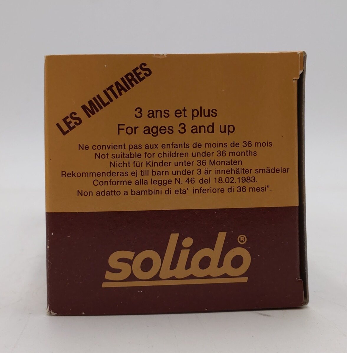 Solido Collection Militaire I 1:50 Scale Vab 4X4 #6027 LN/Box