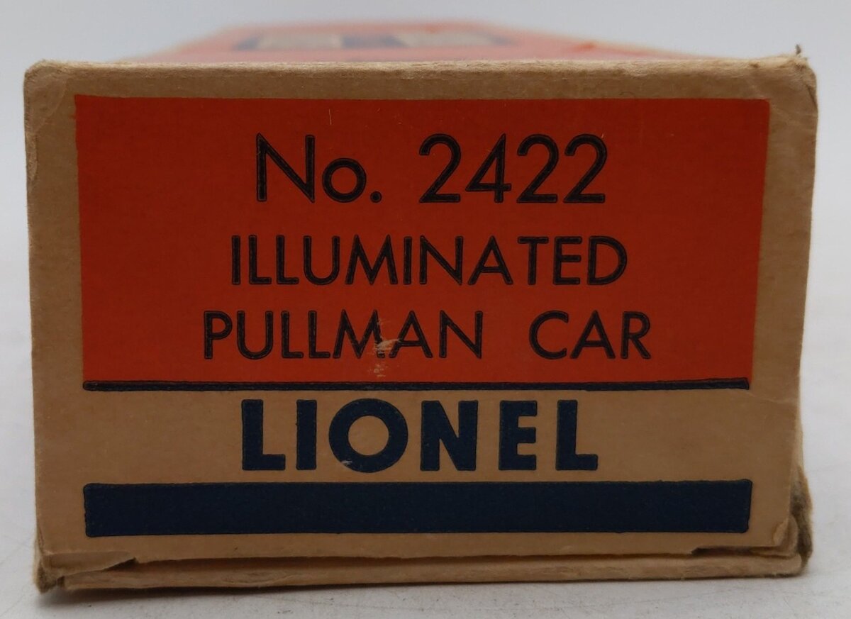 Lionel 2422 O Vintage Lionel Lines Chatham Lighted Pullman Car #2422 VG/Box