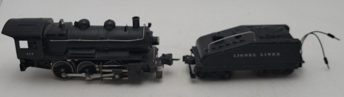 Lionel 203 Vintage O 0-6-0 Steam Locomotive VG