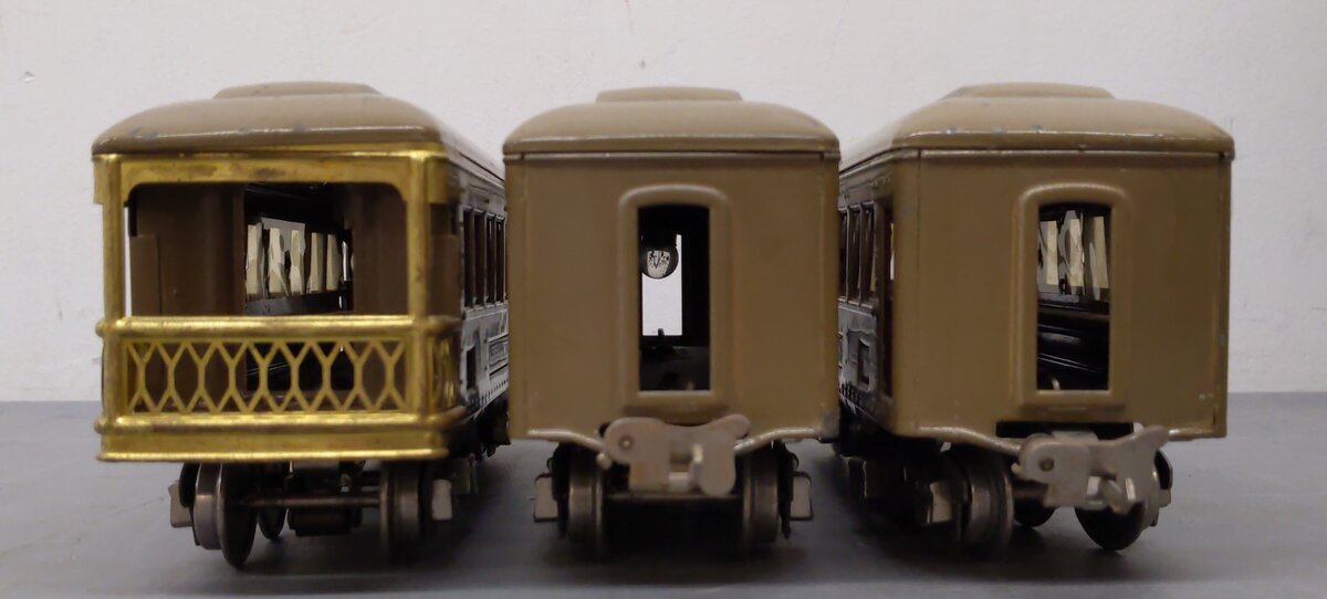 Lionel 253 Vintage O Prewar Electric Loco w/ 610, 610, 612 VG