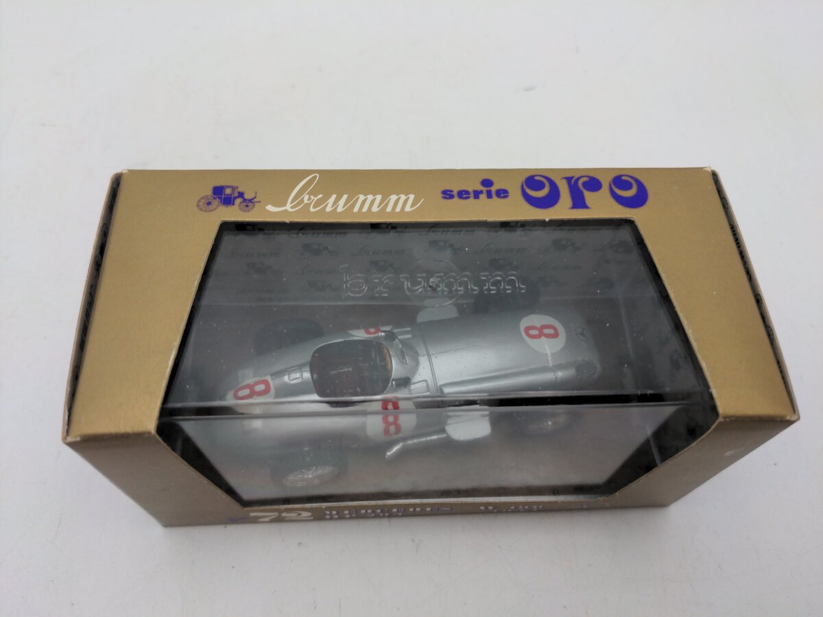 Brumm R072 1:43 Scale Mercedes W196 295 Horsepower Formula 1 Car EX/Box