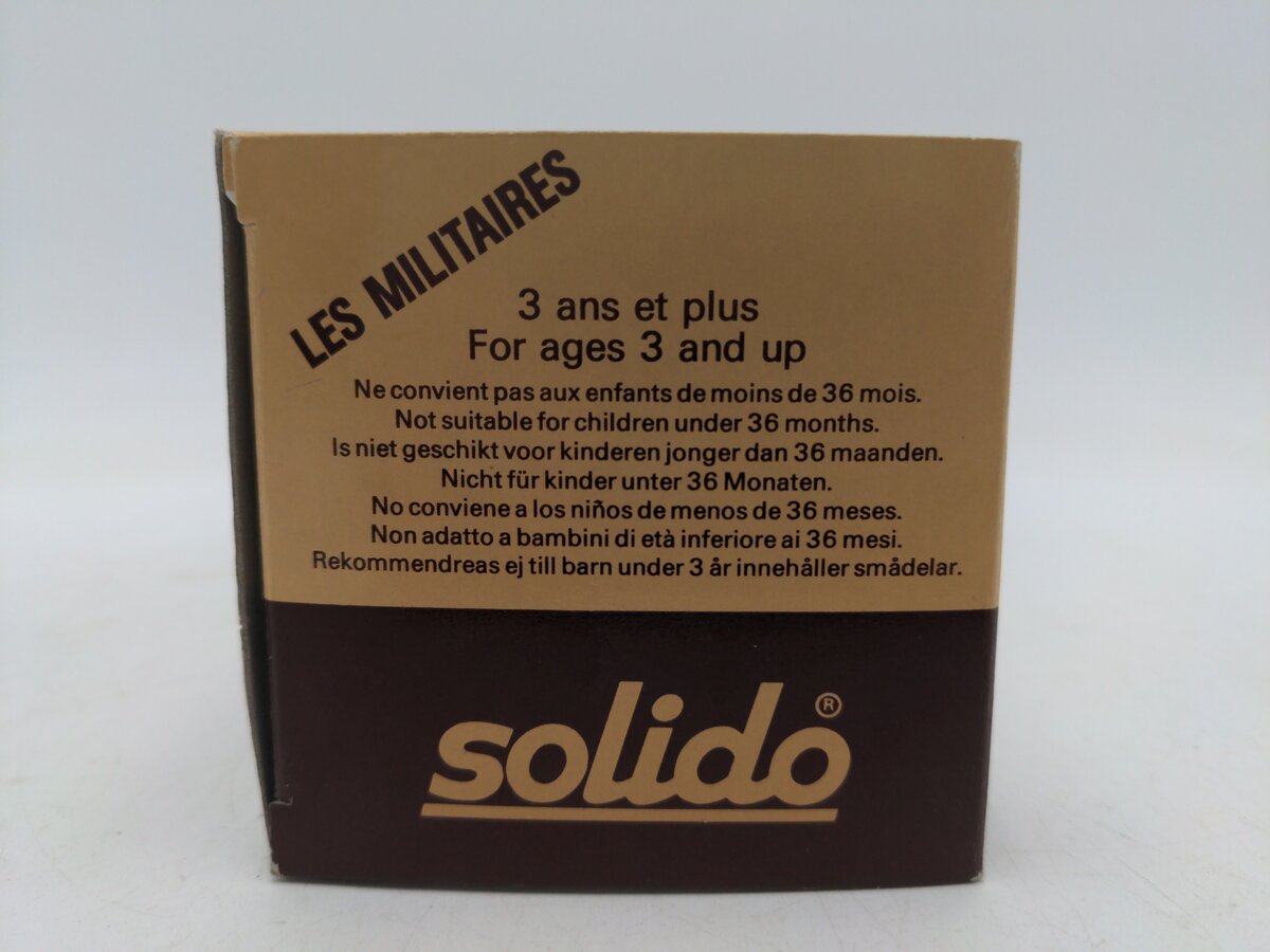Solido 6043 1:50 Scale Diecast Army Ambulance EX/Box