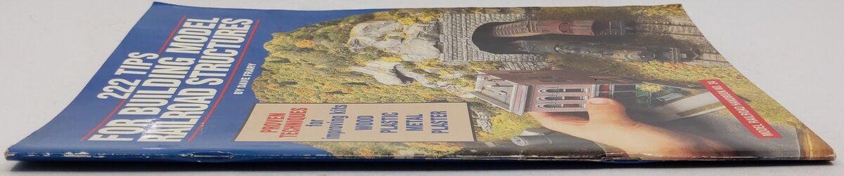 222 Tips for Building Model Railroad Structures Paperback Book By Dave Frary VG