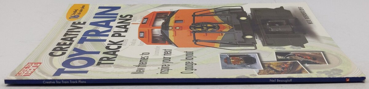 Creative Toy Train Track Plans Paperback Book By Neil Besougloff EX