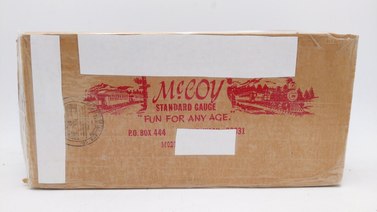 McCoy 1000-66 Standard Gauge 1966 Santa Monica TCA Convention Boxcar EX/Box
