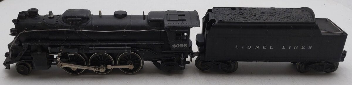 Lionel 2026 Vintage O 2-6-4 Die-Cast Steam Locomotive & 6466WX