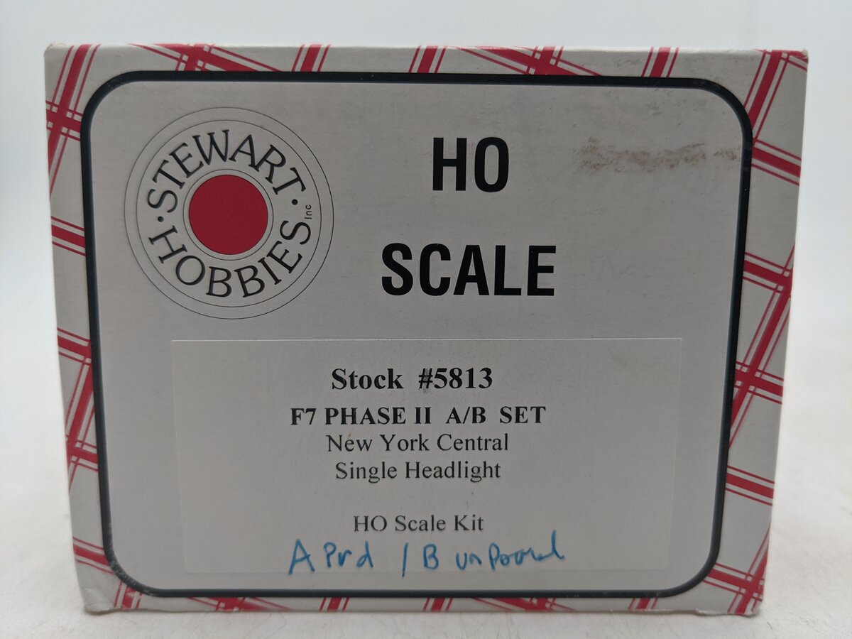Stewart 5813 HO New York Central F7 PhaseII A/B Set EX/Box
