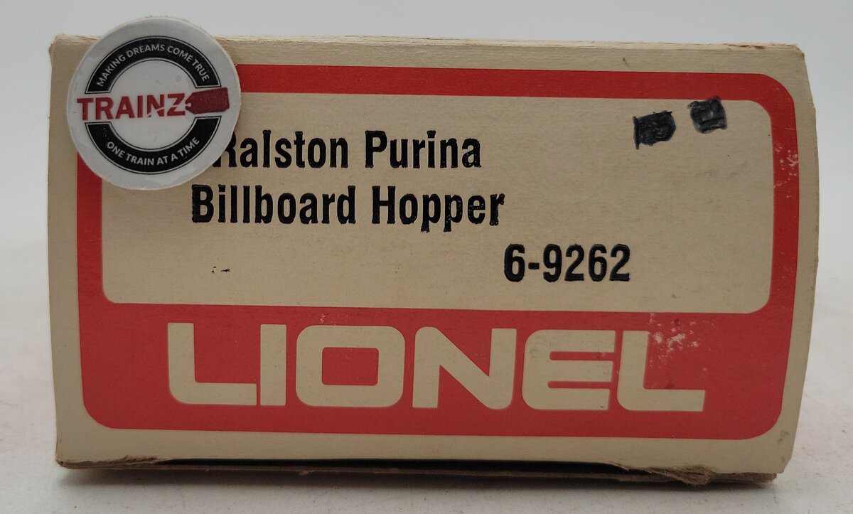 Lionel 6-9262 O Gauge Ralston Purina Checkerboard Quad Hopper LN/Box