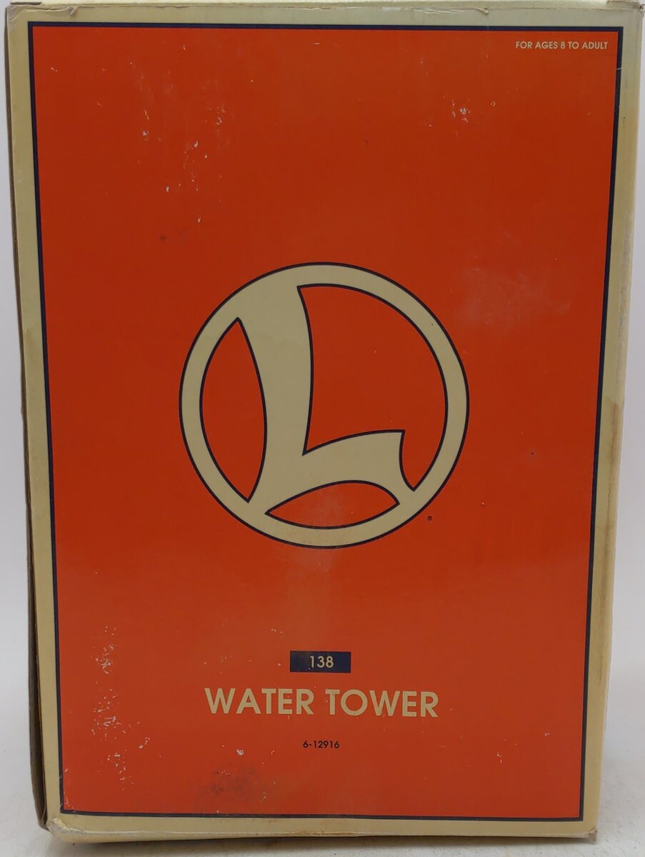 Lionel 6-12916 O Operating Water Tower 138 EX/Box