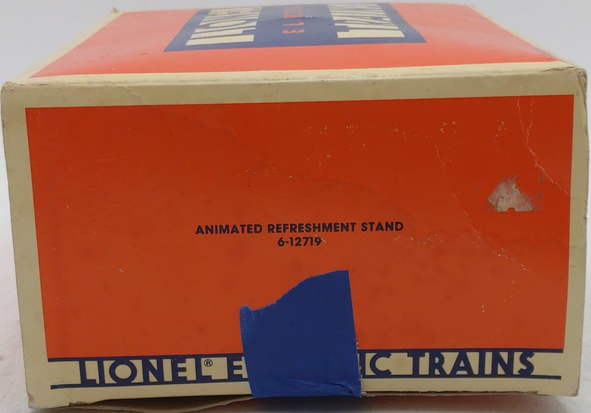 Lionel 6-12719 O Animated Refreshment Stand EX/Box