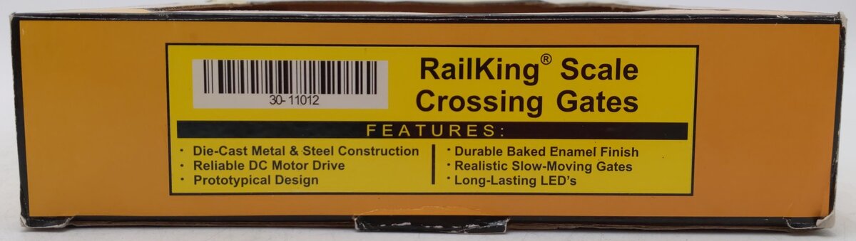 MTH 30-11012 O Gauge Operating Crossing Gates Signal (Box of 2) EX/Box