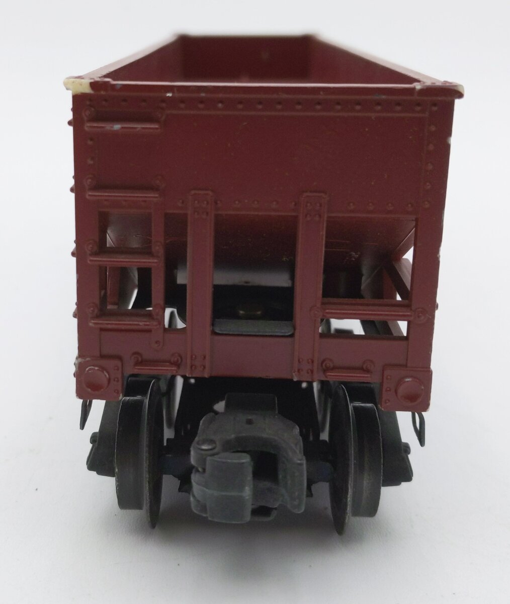 Lionel 6456 Vintage O Lehigh Valley Maroon 2-Bay Hopper Car #25000 EX