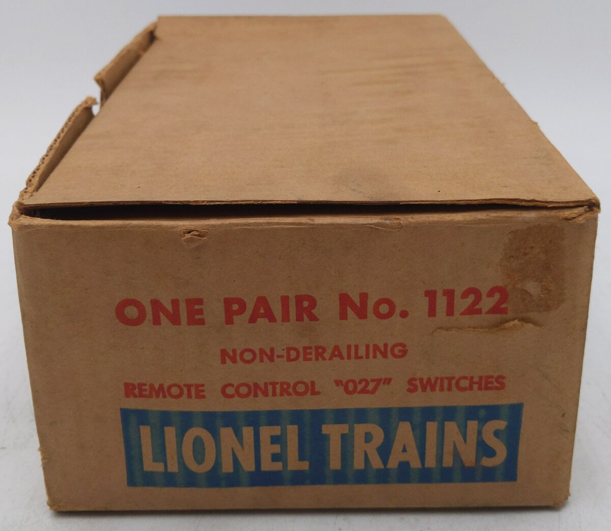 Lionel 1122 Vintage O-27 Remote Control Switches (Pair of 2) VG/Box