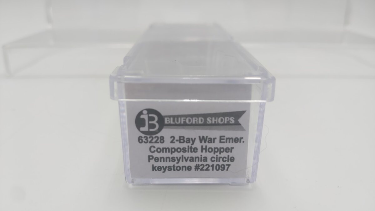 Bluford Shops 63228 N Pennsylvania 2-Bay War Emergency Composite Hopper #221097