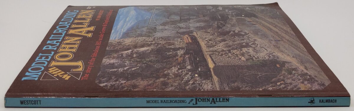 Model Railroading With John Allen Paperback Book By Linn H. Westcott VG