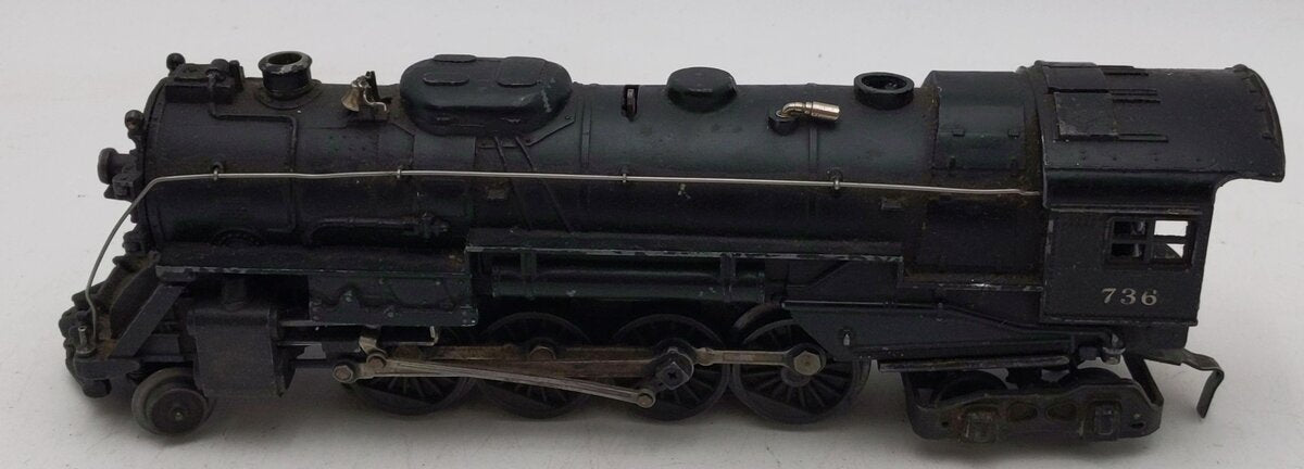 Lionel 736 Vintage O 2-8-4 Berkshire Steam Locomotive VG – Trainz