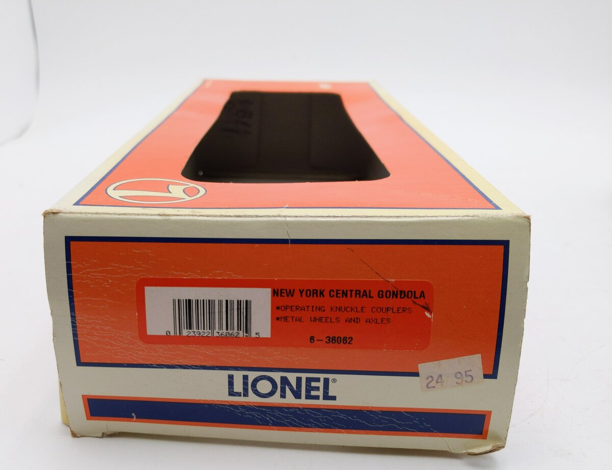 Lionel 6-36062 O NYC 6462 Gondola NIB