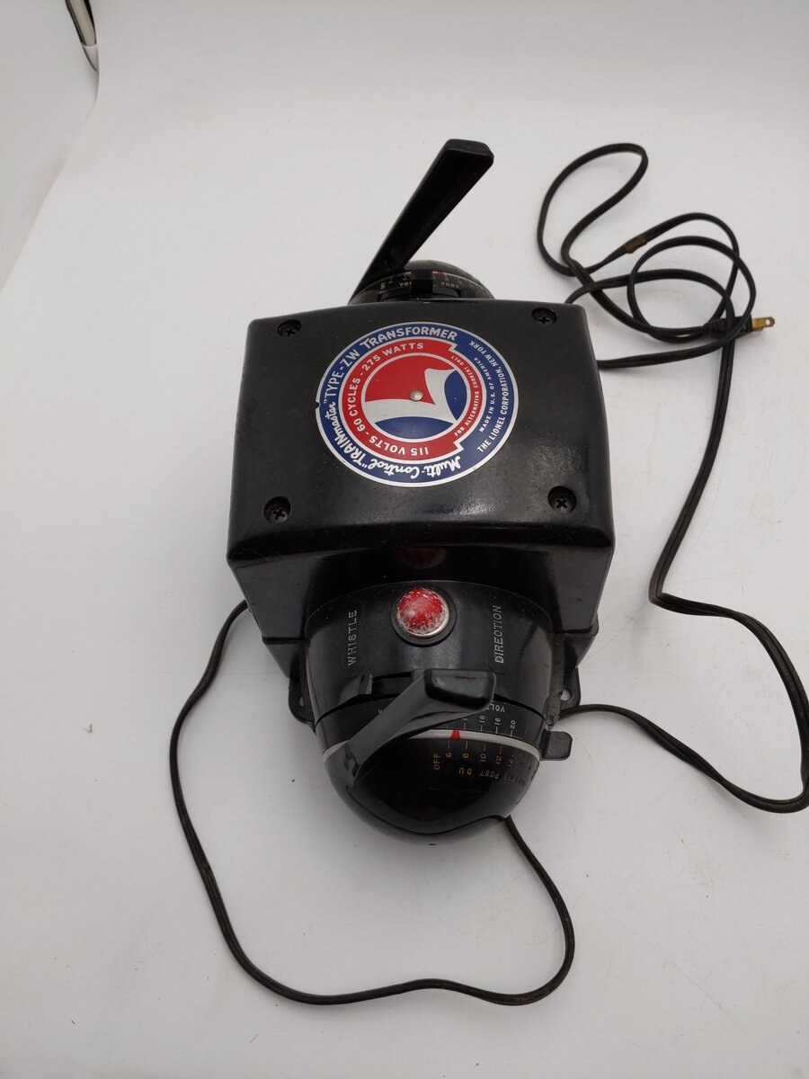 Lionel ZW Vintage O Trainmaster 275 Watt Transformer with Whistle EX/Box